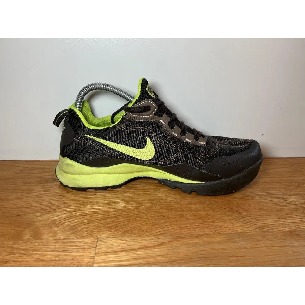 Nike ACG Wildedge Shoes Mens Size 8.5 Black Volt Trail Running Sneakers